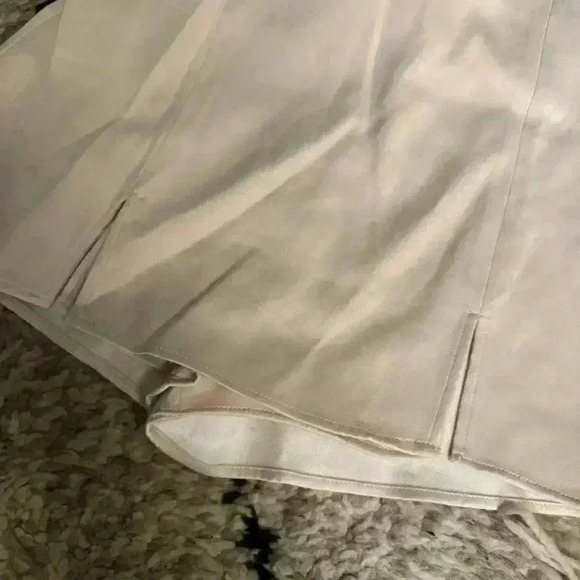 ZARA satin effect slit skort NWOT - Picture 6 of 7